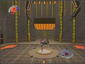 Rozpraw się z robotami, które zaatakują cię na dole [1] , a następnie udaj się do rozległego tunelu nie zważając na przeciwników - Part 1 - Scorpion Unleashed - Scorpion - Spider-Man 3: The Game - poradnik do gry