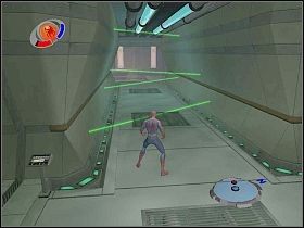 Tym razem musisz dostać się do ośrodka, gdzie przetrzymywany jest Scorpion - Part 2 - Mind Control - Scorpion - Spider-Man 3: The Game - poradnik do gry