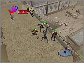 Następnie zacznij kierować się w stronę wyjścia - Part 1 - The War on Gangs Has Been Won - Kingpin - Spider-Man 3: The Game - poradnik do gry