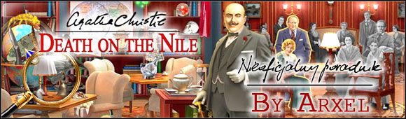 Witam w nieoficjalnym poradniku do gry Agatha Christies Death on the Nile - kolejnej gry, na podstawie kolejnej powieści Agathy Christie - Agatha Christies Death on the Nile - poradnik do gry