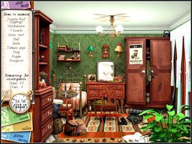 Obrazek #1 przedstawia po prawej ekran wyboru kabiny (mapa statku), natomiast po lewej przejście do pokoju ze wskazówkami (zielona zakładka), przejście do salonu (żółta zakładka) oraz powrót do menu (niebieska zakładka) - Poradnik do gry - Przygotowanie do śledztwa - Agatha Christies Death on the Nile - poradnik do gry