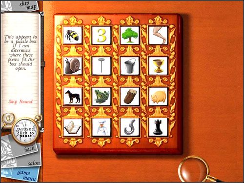 Obrazki wyjściowe po lewej - od góry: Pszczoła (Bee), Ślimak (Snail), Pies (Dog), Książka (Book) - Investigation #6 | Agatha Christies Death on the Nile - Agatha Christies Death on the Nile - poradnik do gry