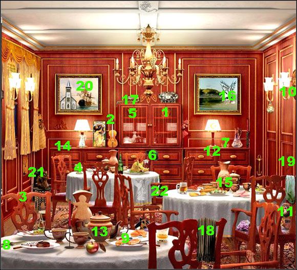 1 - [Items] Dining Room | Agatha Christies Death on the Nile - Agatha Christies Death on the Nile - poradnik do gry