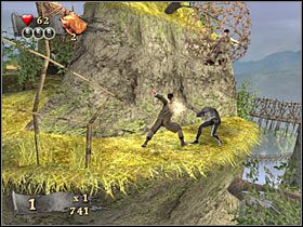 Na koniec pozostała ci jeszcze tylko ścieżka, znajdująca się w prawej górnej części obozowiska (#1) - Misja 2 - Isla de Pelegostos (1) | Solucja Piraci z Karaibów Na Krańcu Świata - Piraci z Karaibów: Na Krańcu Świata - poradnik do gry