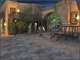 Musisz się teraz pilnować, gdyż po drodze miniesz kilka skrzyń, które po zmianie ujęcia kamery trudno będzie dojrzeć - Misja 5 - Tortuga (2) | Solucja Piraci z Karaibów Na Krańcu Świata - Piraci z Karaibów: Na Krańcu Świata - poradnik do gry