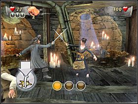 Po obejrzeniu krótkiego filmiku akcja z powrotem przeniesie się na górny poziom - Misja 8 - Singapore (2) | Solucja Piraci z Karaibów Na Krańcu Świata - Piraci z Karaibów: Na Krańcu Świata - poradnik do gry