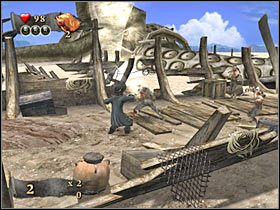 Dotrzesz w końcu do ogromnego szkieletu (#1) - Misja 9 - Davy Jones Locker (1) | Solucja Piraci z Karaibów Na Krańcu Świata - Piraci z Karaibów: Na Krańcu Świata - poradnik do gry