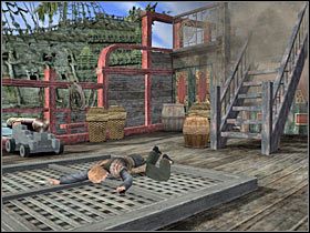 Na razie powinieneś skoncentrować się wyłącznie na zniszczeniu skrzyni, w której znajduje się trzeci wisiorek (#1) - Misja 10 - Sea Battle (2) | Solucja Piraci z Karaibów Na Krańcu Świata - Piraci z Karaibów: Na Krańcu Świata - poradnik do gry