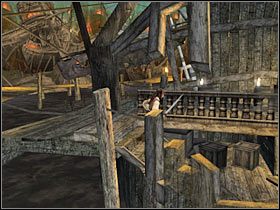 Zostaniesz tutaj zaatakowany przez całkiem pokaźną grupę najemników (#1) - Misja 11 - Shipwreck City (2) | Solucja Piraci z Karaibów Na Krańcu Świata - Piraci z Karaibów: Na Krańcu Świata - poradnik do gry