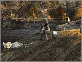 Jeśli chcesz, możesz też oczywiście zbadać pozostałe skrzynie, choć o złoto nie będziesz się musiał szczególnie martwić - Misja 11 - Shipwreck City (2) | Solucja Piraci z Karaibów Na Krańcu Świata - Piraci z Karaibów: Na Krańcu Świata - poradnik do gry