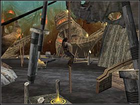 Znajdziesz się w poznanym już wcześniej miejscu - Misja 11 - Shipwreck City (3) | Solucja Piraci z Karaibów Na Krańcu Świata - Piraci z Karaibów: Na Krańcu Świata - poradnik do gry