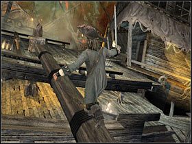 Zostaniesz tu zaatakowany przez kilka grup przeciwników - Misja 11 - Shipwreck City (4) | Solucja Piraci z Karaibów Na Krańcu Świata - Piraci z Karaibów: Na Krańcu Świata - poradnik do gry