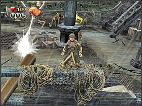 Ostatnia grupa skrzyń znajduje się przy prawych schodkach (#1) - Misja 12 - Maelstrom - (1) | Solucja Piraci z Karaibów Na Krańcu Świata - Piraci z Karaibów: Na Krańcu Świata - poradnik do gry