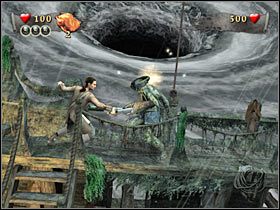 Co pewien czas będziesz też musiał przystępować do dobrze poznanych interaktywnych scenek przerywnikowych (#1) - Misja 12 - Maelstrom - (2) | Solucja Piraci z Karaibów Na Krańcu Świata - Piraci z Karaibów: Na Krańcu Świata - poradnik do gry