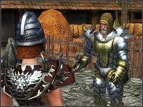 Po rozmowie z Falidą, znienacka pojawi się przy Tobie sam bóg wojny - Niethalf - SIEDMIOGRÓD cz.2 - SpellForce 2: Władca Smoków - poradnik do gry