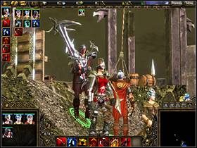 W parę sekund po przyłączeniu się Caina do drużyny, Szept ponownie stanie się celem ataków potworów - STRAŻNICA DUCHÓW cz.1 - SpellForce 2: Władca Smoków - poradnik do gry