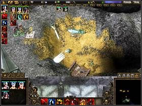 Pozostaw żołnierzy przy wieży obronnej, a sam wejdź w tunel w którym znajdował się terminal - STRAŻNICA DUCHÓW cz.2 - SpellForce 2: Władca Smoków - poradnik do gry