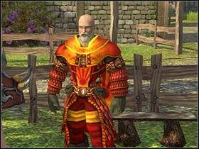 Porozmawiaj z jego wnuczką Mairą, która znajduje się nieopodal - SIEDMIOGRÓD cz.4 - SpellForce 2: Władca Smoków - poradnik do gry