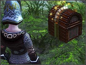 W centrum ruin znajduje się krąg z kamiennych słupów, w którego środku znajduje się niekompletna mozaika - OSTOJA cz.2 - SpellForce 2: Władca Smoków - poradnik do gry