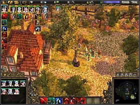 Udaj się teraz na północno wschodni kraniec mapy - SIEDMIOGRÓD I ALLUVYAN cz.2 - SpellForce 2: Władca Smoków - poradnik do gry