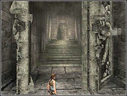 Jeśli po wrota ani drgnęły oznacza to, że byłaś zbyt wolna i przeciwwagi wróciły na swoje stare miejsce - 02. Górskie Jaskinie | Peru w Tomb Raider Anniversary - Tomb Raider: Anniversary - poradnik do gry