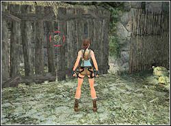 Obok sadzawki znajduje się dźwignia w ścianie, otwierająca drzwi obok - 03. Vilcabamba (1) | Peru w Tomb Raider Anniversary - Tomb Raider: Anniversary - poradnik do gry