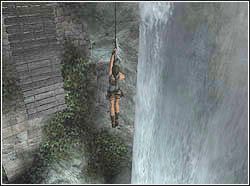 Wróć teraz z powrotem do krawędzi, którą się na tą półkę dostałaś - 04. Zaginiona Dolina (1) | Peru w Tomb Raider Anniversary - Tomb Raider: Anniversary - poradnik do gry
