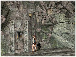Teraz nie pozostaje ci nic innego, jak wykonać efektowny skok w dół do wody - 04. Zaginiona Dolina (1) | Peru w Tomb Raider Anniversary - Tomb Raider: Anniversary - poradnik do gry