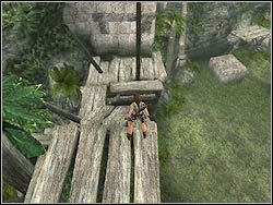 Kawałek dalej jest wylot na dalszą część doliny - 04. Zaginiona Dolina (3) | Peru w Tomb Raider Anniversary - Tomb Raider: Anniversary - poradnik do gry