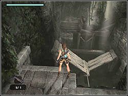 Idź do kolejnej komnaty, w której są pochylnie - 04. Zaginiona Dolina (4) | Peru w Tomb Raider Anniversary - Tomb Raider: Anniversary - poradnik do gry
