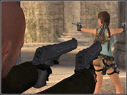 Zaczynasz tuż po przekroczeniu bramy świątyni - 06. Świątynia św. Franciszka (1) | Grecja w Tomb Raider Anniversary - Tomb Raider: Anniversary - poradnik do gry