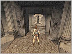 Tymczasem obróć się w lewo i wejdź na kamienny mostek, który utworzyłaś wcześniej - 06. Świątynia św. Franciszka (2) | Grecja w Tomb Raider Anniversary - Tomb Raider: Anniversary - poradnik do gry
