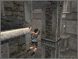 Z półki daj susa na sąsiednią, nieco wyższą - 06. Świątynia św. Franciszka (3) | Grecja w Tomb Raider Anniversary - Tomb Raider: Anniversary - poradnik do gry