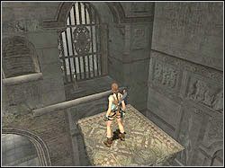 Wejdź na platformę i przeskocz na sąsiednią, długą platformę na środku komnaty - 06. Świątynia św. Franciszka (5) | Grecja w Tomb Raider Anniversary - Tomb Raider: Anniversary - poradnik do gry