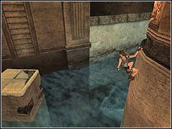 Daj teraz susa na niedużą kolumienkę - tą, którą niedawno odblokowałaś - 08. Pałac Midasa (3) | Grecja w Tomb Raider Anniversary - Tomb Raider: Anniversary - poradnik do gry