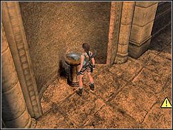 Przeskocz z wierzchołka kolumny na jej sąsiadkę po lewej - 08. Pałac Midasa (3) | Grecja w Tomb Raider Anniversary - Tomb Raider: Anniversary - poradnik do gry