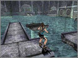 Dość tego zbierania, podpłyń do tratwy i wdrap się na nią - 09. Grobowiec Tihocana (2) | Grecja w Tomb Raider Anniversary - Tomb Raider: Anniversary - poradnik do gry