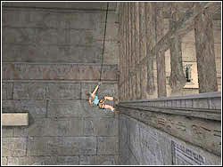 Podejdź do kamiennych bloków przy kracie, na prawo od wielkiego mechanizmu - 10. Świątynia Khamoon (4) | Egipt w Tomb Raider Anniversary - Tomb Raider: Anniversary - poradnik do gry