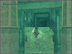 Zeskocz do wody, dopłyń do otwartego świeżo wyjścia na dole i wyjdź nim - 12. Sanktuarium Dziecięcia (część 4) | Egipt w Tomb Raider Anniversary - Tomb Raider: Anniversary - poradnik do gry