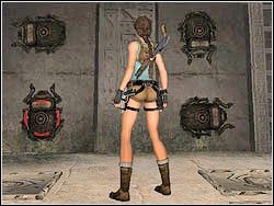 Po udanym prześlizgnięciu się pod kratą tunelu wypłyń na górę - 12. Sanktuarium Dziecięcia (5) | Egipt w Tomb Raider Anniversary - Tomb Raider: Anniversary - poradnik do gry