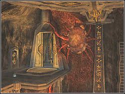 Po platformie, drabinie i buchającej gazami szczelinie wydostań się na górę i przeskocz na drugą z platform, ulokowaną na pewnej wysokości nad poziomem posadzki - 14. Wielka Piramida (2) | Zaginione Miasto w Tomb Raider Anniversary - Tomb Raider: Anniversary - poradnik do gry