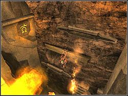 Wejdziesz ponownie na obszar zalany potokami lawy - 15. Ostateczne starcie (2) | Zaginione Miasto w Tomb Raider Anniversary - Tomb Raider: Anniversary - poradnik do gry