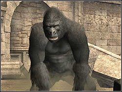 GORYL - pierwszy raz pojawia się w Grecji w Koloseum i trzeba przyznać, że potrafi być groźny - Wrogowie | Przeciwnicy w Tomb Raider Anniversary - Tomb Raider: Anniversary - poradnik do gry