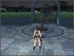 Z hallu wejdź w drzwi na lewo od schodów, w głębi - Posiadłość Croftów (2) | Trening w Tomb Raider Anniversary - Tomb Raider: Anniversary - poradnik do gry