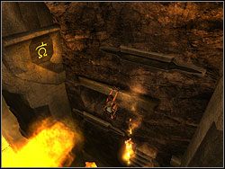 Wejdziesz na obszar zalany potokami lawy - Poziom 15. Ostateczne starcie (2) | Sekrety w Tomb Raider Anniversary - Tomb Raider: Anniversary - poradnik do gry