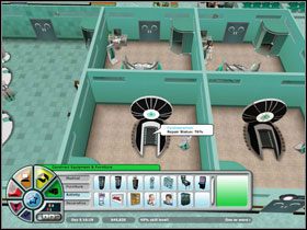 Cardioscanner - Urządzenia medyczne (1) | Menu budowania w Hospital Tycoon - Hospital Tycoon - poradnik do gry