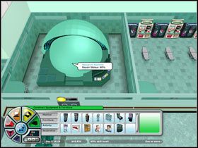 Research Machine - Urządzenia medyczne (1) | Menu budowania w Hospital Tycoon - Hospital Tycoon - poradnik do gry
