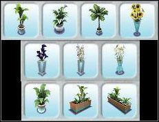 Kwiaty - Dekoracje | Menu budowania w Hospital Tycoon - Hospital Tycoon - poradnik do gry