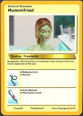 5 - Encyklopedia chorób (1) | Encyklopedia chorób w Hospital Tycoon - Hospital Tycoon - poradnik do gry