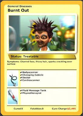 6 - Encyklopedia chorób (1) | Encyklopedia chorób w Hospital Tycoon - Hospital Tycoon - poradnik do gry